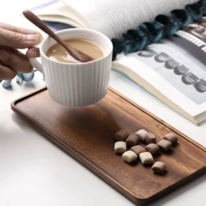 Plateau rectangulaire en bois