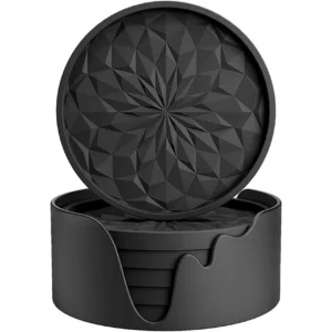 Lot de 6 sous-verres en silicone