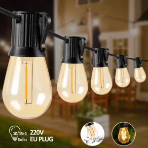 Guirlande extérieure pour la décoration de votre jardin et terrasse