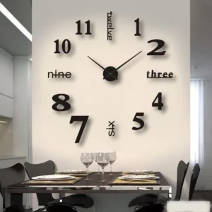 Horloge murale à chiffre