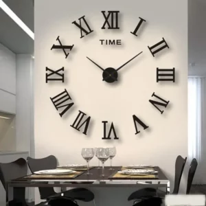Horloge murale numérique 3D