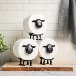 Porte-papier hygiénique en forme de mouton mignon