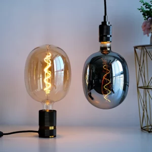 Ampoules LED ovale avec support
