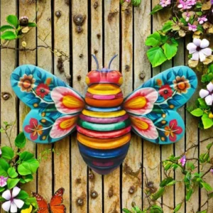 Sculpture murale 3D pour jardin
